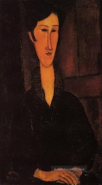  amedeo - Porträt von Madame Zborowska 1917 Amedeo Modigliani
